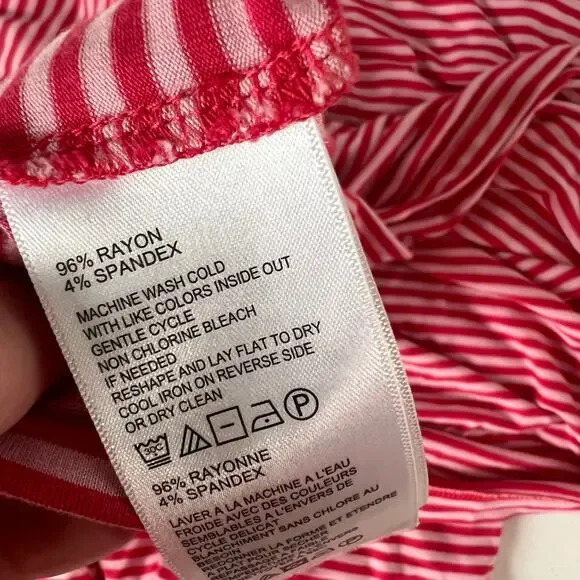 Tommy Bahama Soft Rayon Material Striped Dress Size Small - Picture 8 of 11